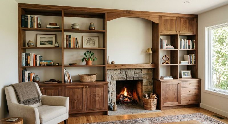 Fireplace Built Ins Installation in Greensboro, NC