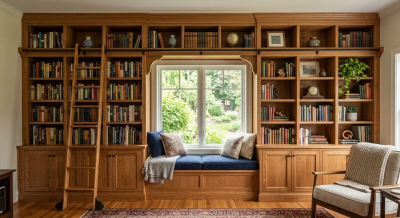 Bookcase Construction in Frederick, MD