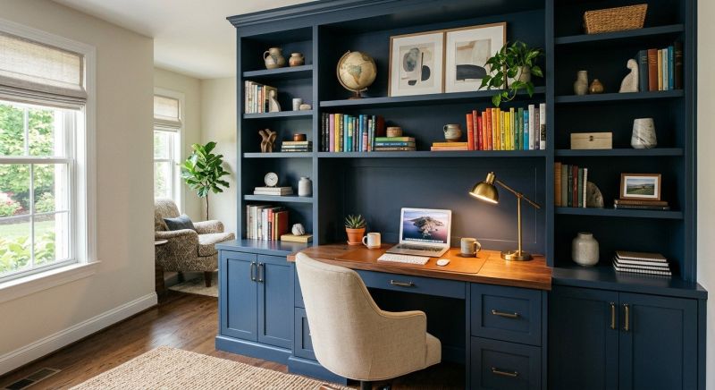 Built In Desk Installation in Charlotte, NC