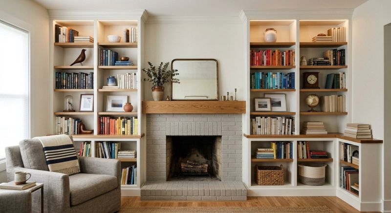 Built In Shelving Service in Winston Salem, NC
