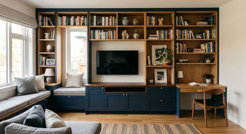 Built In Shelving Service in Durham, NC