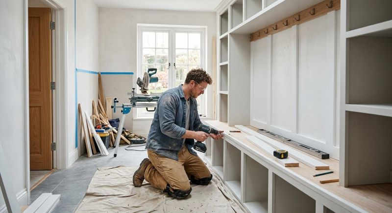 Builtin Cabinets Installation in Raleigh, NC