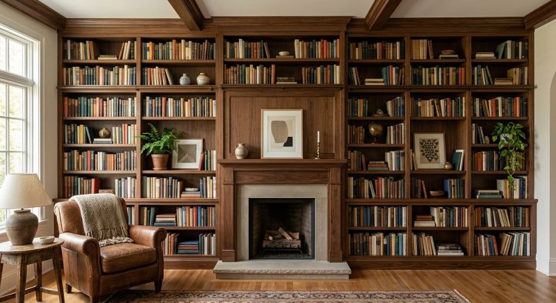Fireplace Shelves Installation in Frederick, MD